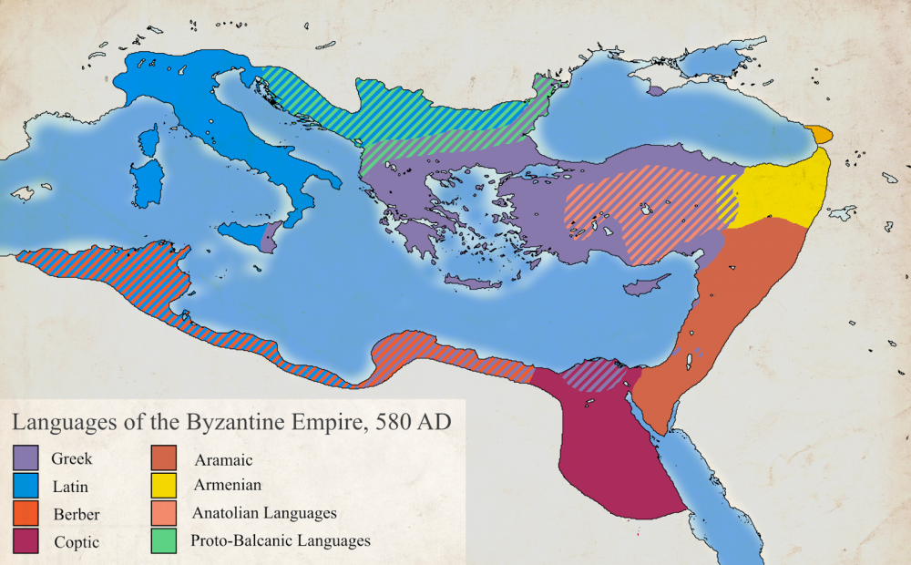 anguages of the Byzantine Empire (580 AD).png